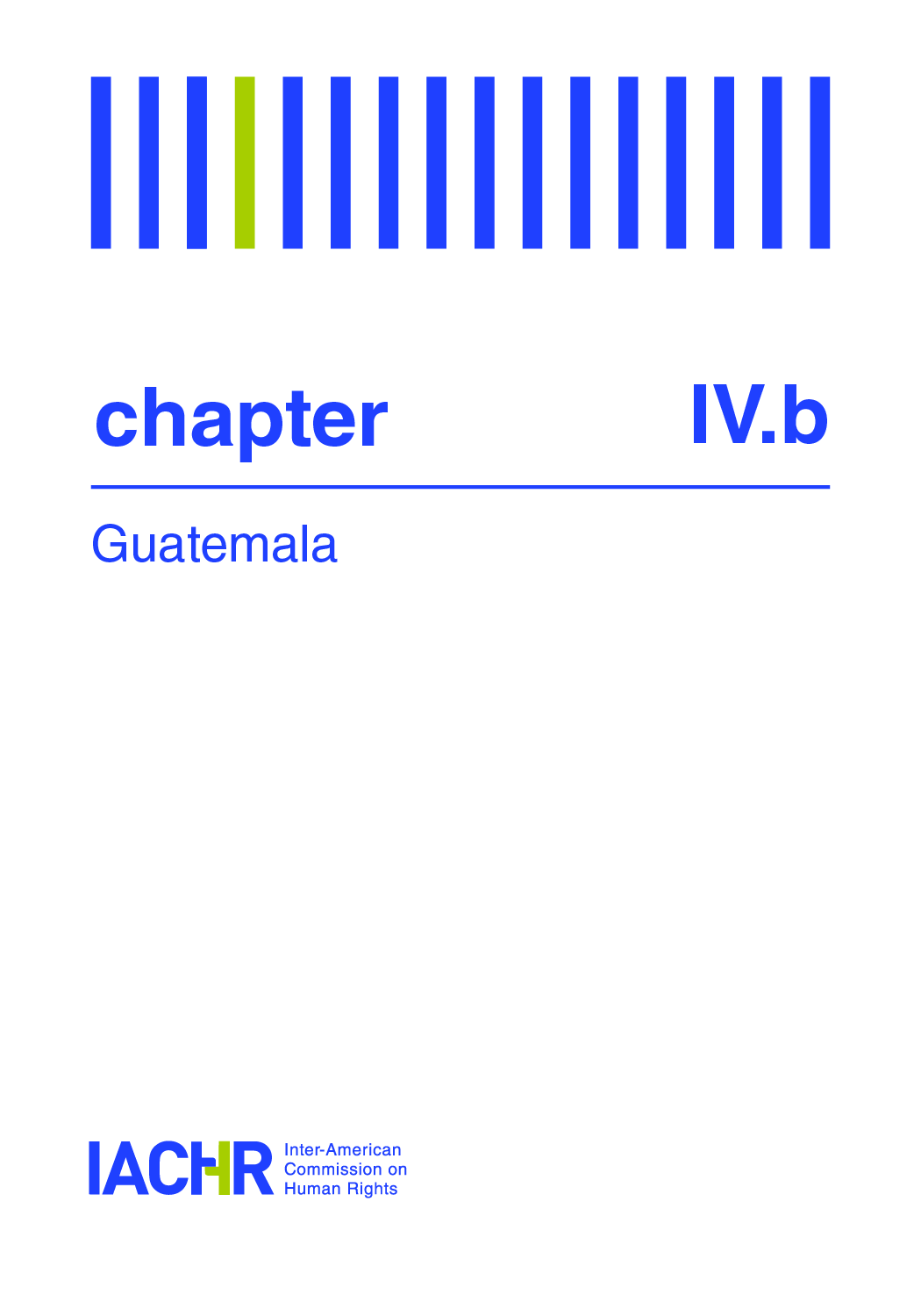 B - Special report: Guatemala