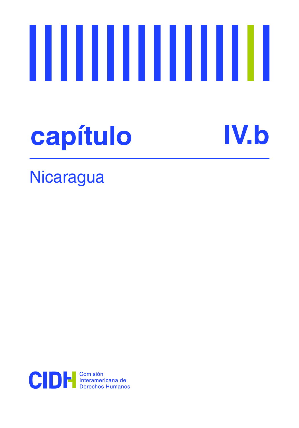 B - Informe especial: Nicaragua