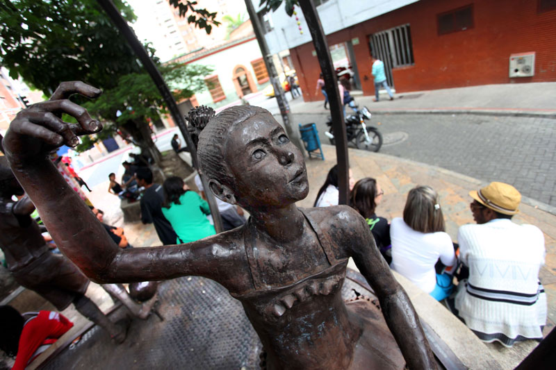 Monumento que recuerda la masacre de Villatina, Colombia - Foto: Johan López / Archivo EL TIEMPO