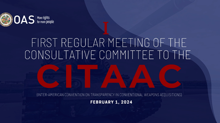 First Regular Meeting of the Consultative Committee to the CITAAC