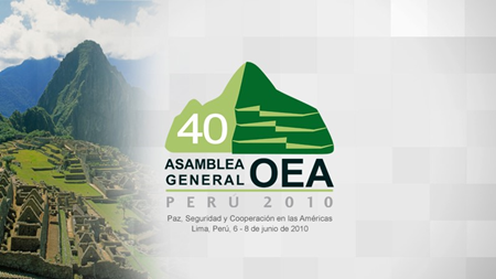 40 Período Ordinario de Sesiones de la Asamblea General de la OEA