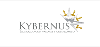 Logo y acceso a la página web de Kybernus