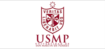 Logo y acceso a la página web de USMP