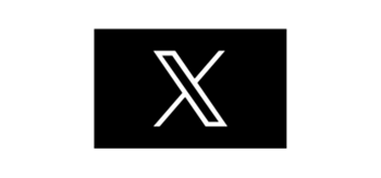X Logo and link to their website