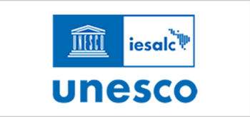 Logo UNESCO – IEASALC y enlace a su sitio web