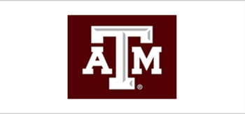 Logo Texas A & M University y enlace a su sitio web