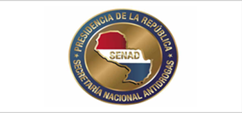 Logo SENAD Paraguay and link to their website