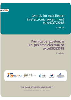 Front page of the excelGOV awards catalogue