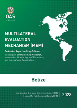 Cover of the report, color green, the Americas in white, and the title of the report