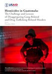 Homicides in Guatemala: The Challenge and Lessons of Disaggregating Gang-Related and Drug Trafficking-Related Murders