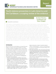 Youth violence prevention in Latin America and the Caribbean: a scoping review of the evidence
