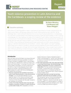 Youth violence prevention in Latin America and the Caribbean: a scoping review of the evidence