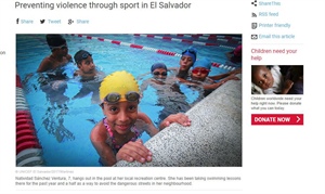 UNICEF: Preventing violence through sport in El Salvador