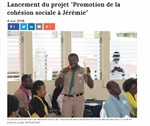 PNUD: Lancement du projet « Promotion de la cohésion sociale à Jérémie »