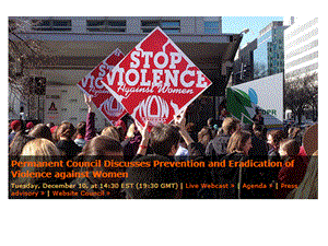 Consejo Permanente de la OEA dialoga sobre la prevención y erradicación de la violencia contra la mujer