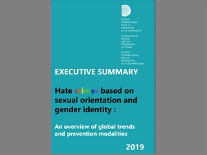 Hate crimes based on sexual orientation and gender identity: an overview of global trends and prevention modalities