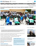 Coronavirus and Human Rights: New UN Report Calls for Disability-Inclusive Recovery/ UN