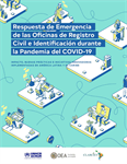 Respuesta de emergencia de las oficinas de registro civil e identificación durante la pandemia del COVID-19