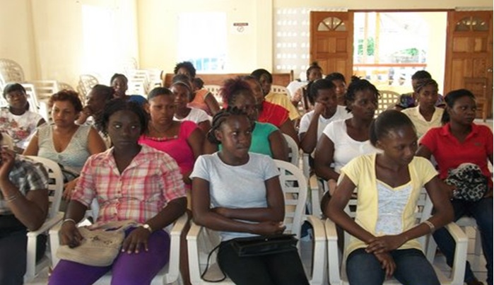 Women Participating in Pre-Training Orientation(January 13, 2008)