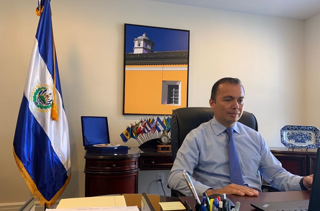 11 Marzo/22- Reunión con Embajador Agustin Vásquez de la Misión Permanente de El Salvador ante la OEA(11 de marzo de 2022)