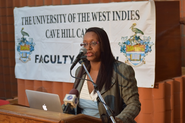 The OAS Assistant Secretary General, visit the University of the West (UWI), Cave Hill Camps Barbados to deliver a lecture at the Law Faculty of the Campus, Sept 13 2016(September 13, 2016)