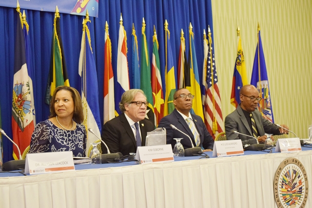 Remarks by the OAS Secretary General, His Excellency Luis Almagro and  the Hon John king, MP Minister of Creative Economy, Culture and Sports, at  the Eighth Inter-American Meeting of Ministers of Culture and Highest Appropriate Authorities at the Barbados Hilton Barbados Sept 19, 2019(December 19, 2019)