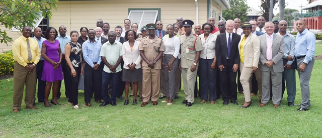 Group pictures from the OAS CICTE Tourism Security Workshop at the Barbados Defence Force (BDF) headquarters June 30 2017(June 30, 2017)