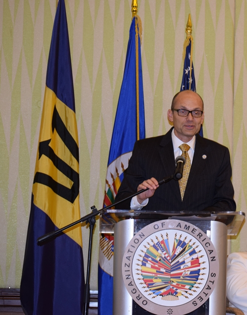 Remarks by Amb. Adam Namm,Executive Secretary of OAS CICAD, H.E. Lindia Taglialatela, US Ambassador to Barbados, Eastern Caribbean and the OECS and Hon. Adrain Forde Minister of Youth and Community Empowerment  at the opening  of the first Caribbean Youth Forum on Drug Use Prevention, at the Hilton Barbados, Oct  21, 2019(October 21, 2019)