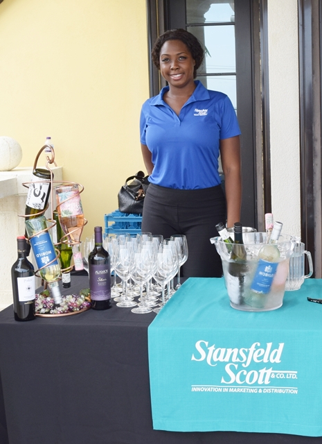 Wine Tasting with Stansfeld Scott & Company Ltd at  the OAS 70th Anniversary Celebration 2018,at the IADB Barbados Office, October 5th 2018(October 5, 2018)