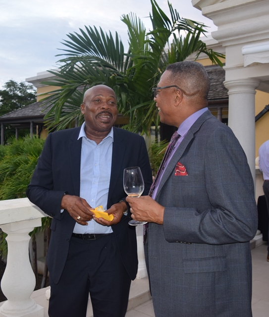 Wine Tasting with Stansfeld Scott & Company  Ltd at the OAS 70th Anniversary Celebration 2018,at the IADB Barbados Office, October 5th 2018(October 5, 2018)