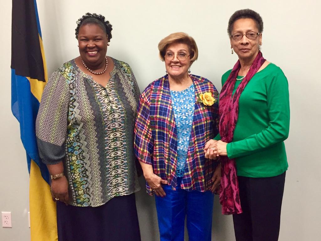IACHR Commissioners Margarette May Macauly and Esmeralda Arosemena De Troitino visited officials at the Ministry of Social Services and Urban Development within the framework of the project "Eradicating violence and discrimination against women and girls in Latin America and the Caribbean".(February 26, 2019)