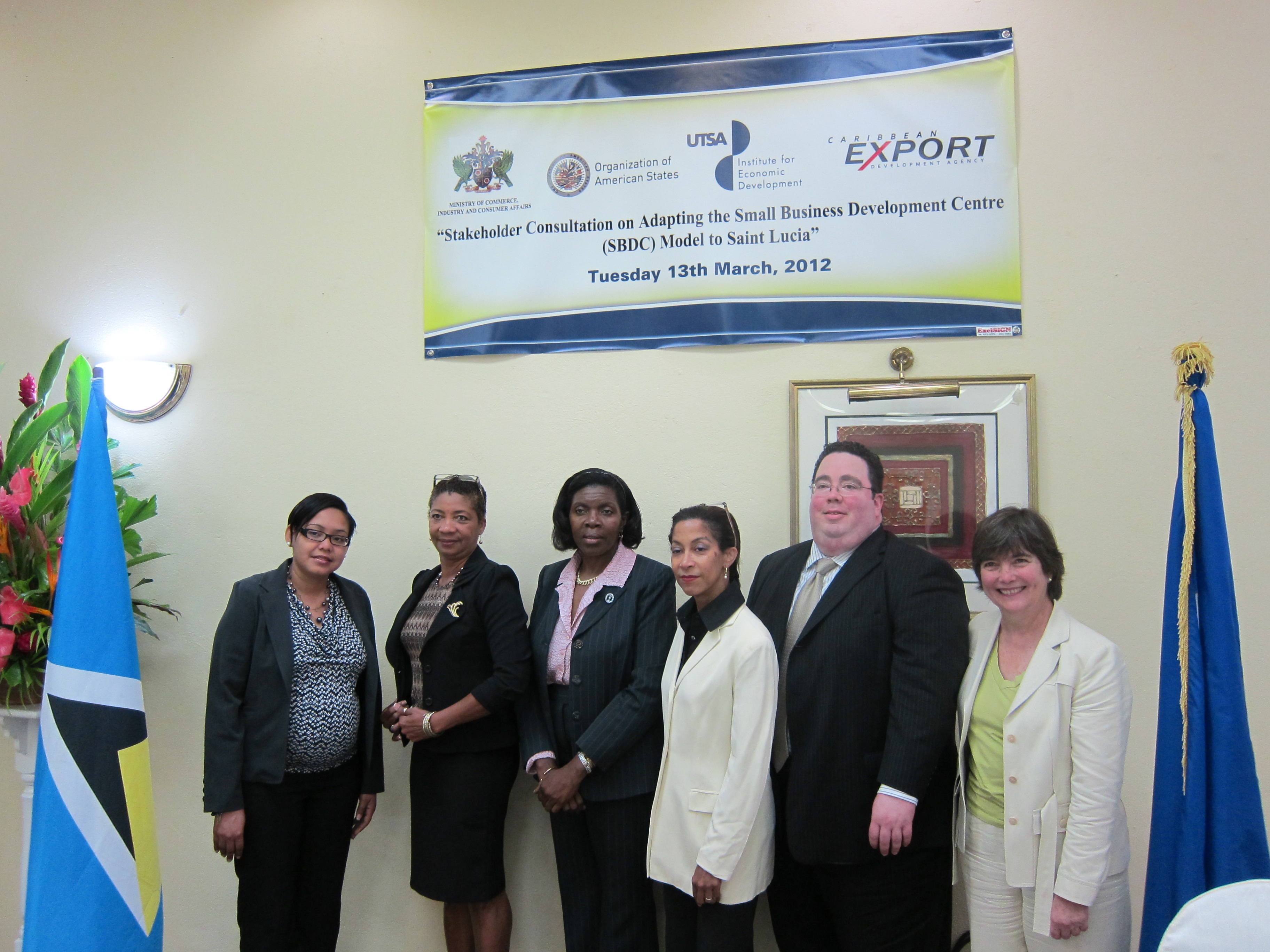 Stakeholder Consultation on Adapting the SBDC Model to Saint Lucia(March 13, 2012)