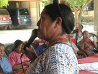 The IACHR heard testimony from relatives and survivors of massacres that took place in Guatemala