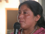 The IACHR heard testimony from relatives and survivors of massacres that took place in Guatemala