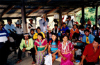 Colombia, Junio de 2003. Visita al pueblo indígena Embera-Katío