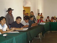 Meeting of the IACHR with representatives of civil society, including leaders in the defense of the rights of indigenous peoples. Oaxaca, August 29, 2005
