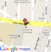 OAS Office in México - by Google maps