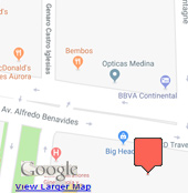 OAS Office in Perú - by Google maps