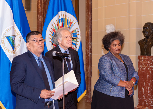 Nuevo Embajador de Nicaragua presenta credenciales