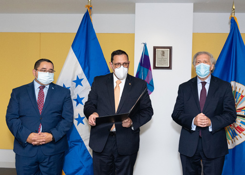 OEA designa salón en honor al General Francisco Morazán, héroe de Honduras y América Central